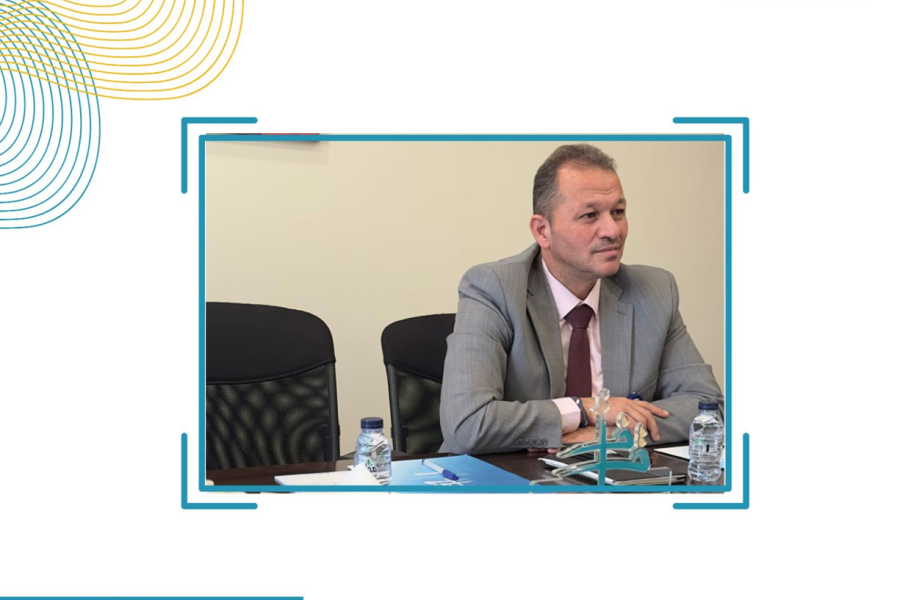 استقبال نائب رئيس وكالة التدريب والتطوير في كلية الدراسات التطبيقية وخدمة المجتمع